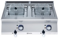 Fritéza, EL, 2 x 7 l, bez podstavby, š. 800 mm