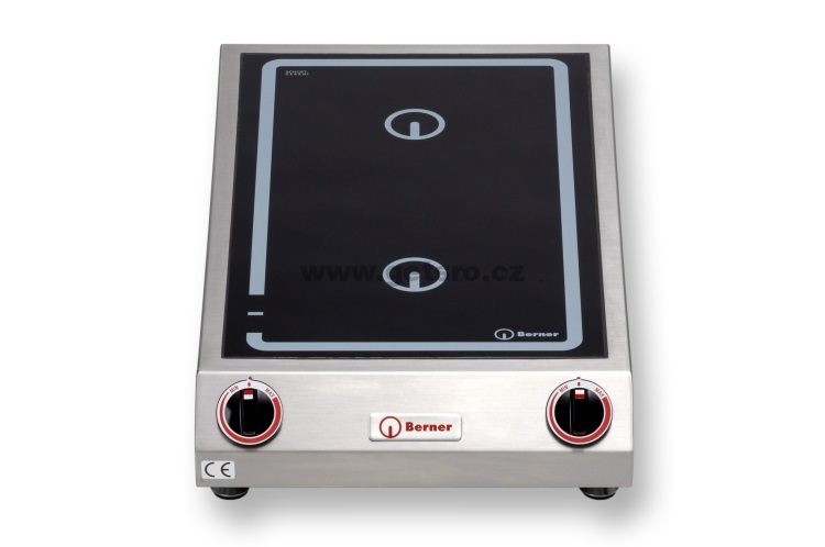 Platňa indukčná dvojzónová, 2x3,5kW