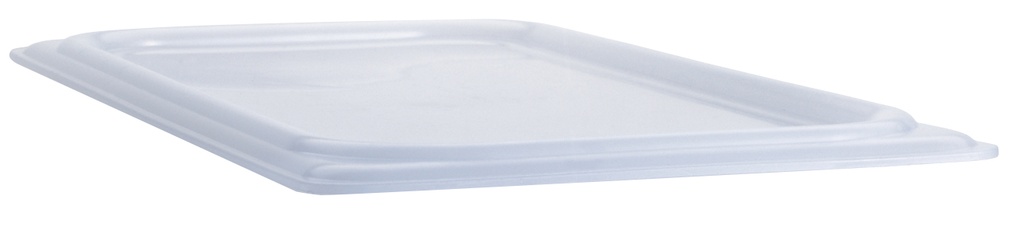 Hladké veko na nádobu na potraviny GN  1/9, 10,8 x 17,6 cm, priesvitný PP 