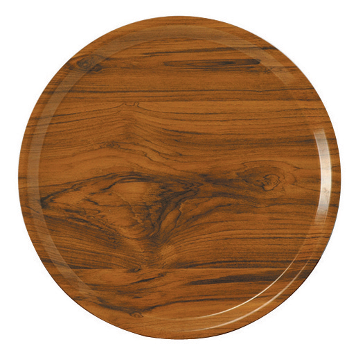 Laminátová textúrovaná tácka MADEIRA  ⌀ 38 cm