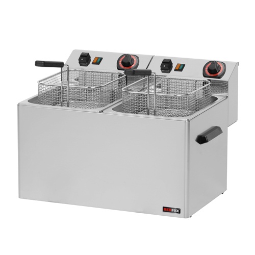 Fritéza elektrická 2 x 8 l 400V