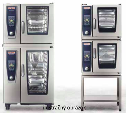 Sada Combi-Duo pre iCombi Pro 6-1/1 E/G alebo  XS 6-2/3 na 6-2/1 E alebo 10-2/1 E, pravé zatváranie