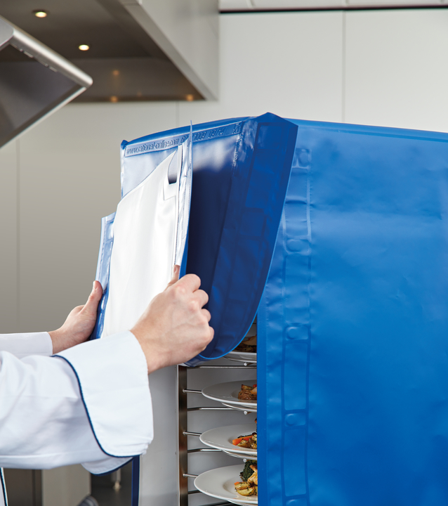 Tepelný kryt pre 6-2/1 zavážací vozík