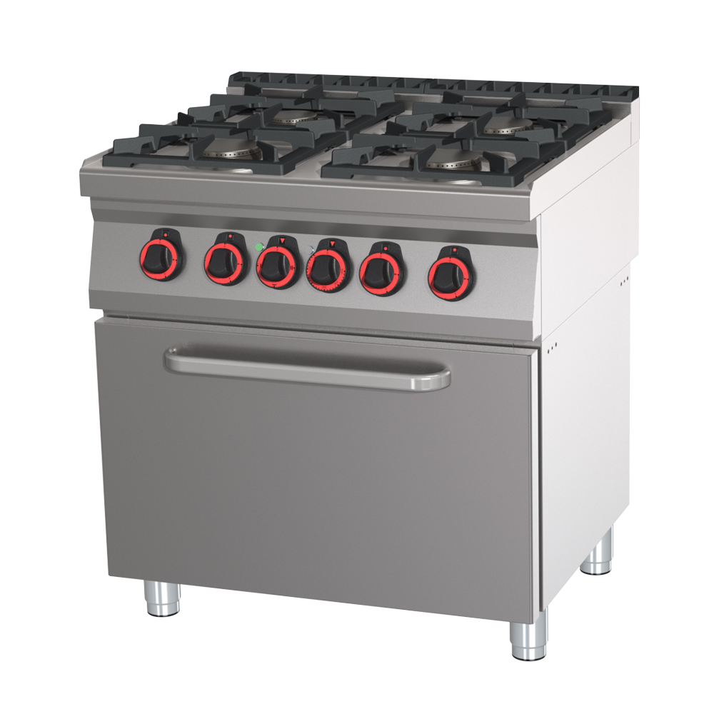 Sporák kombinovaný 4 horákový