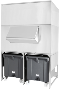 Zásobník na ľad Double Roller Bin 1200, 2 x 108+1000 kg