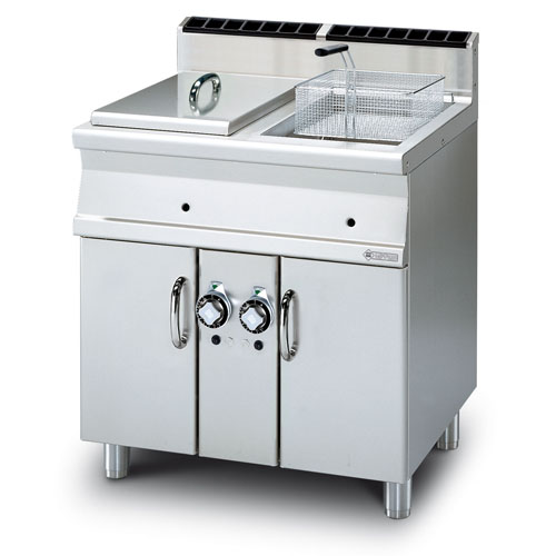 Fritéza plyn. 2x13 l, 800/700