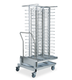 Banketový vozík s klietkou na 116 tanierov ku konvektomatu a schladzovaču 20 x GN 2/1, rozteč 66 mm