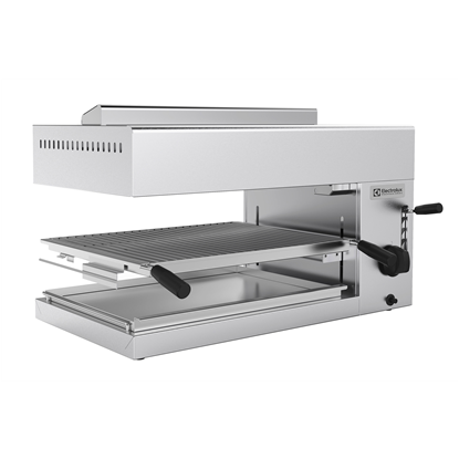 Salamander, PL, š. 750 mm, otvorený z 3 strán, polohovateľný rošt