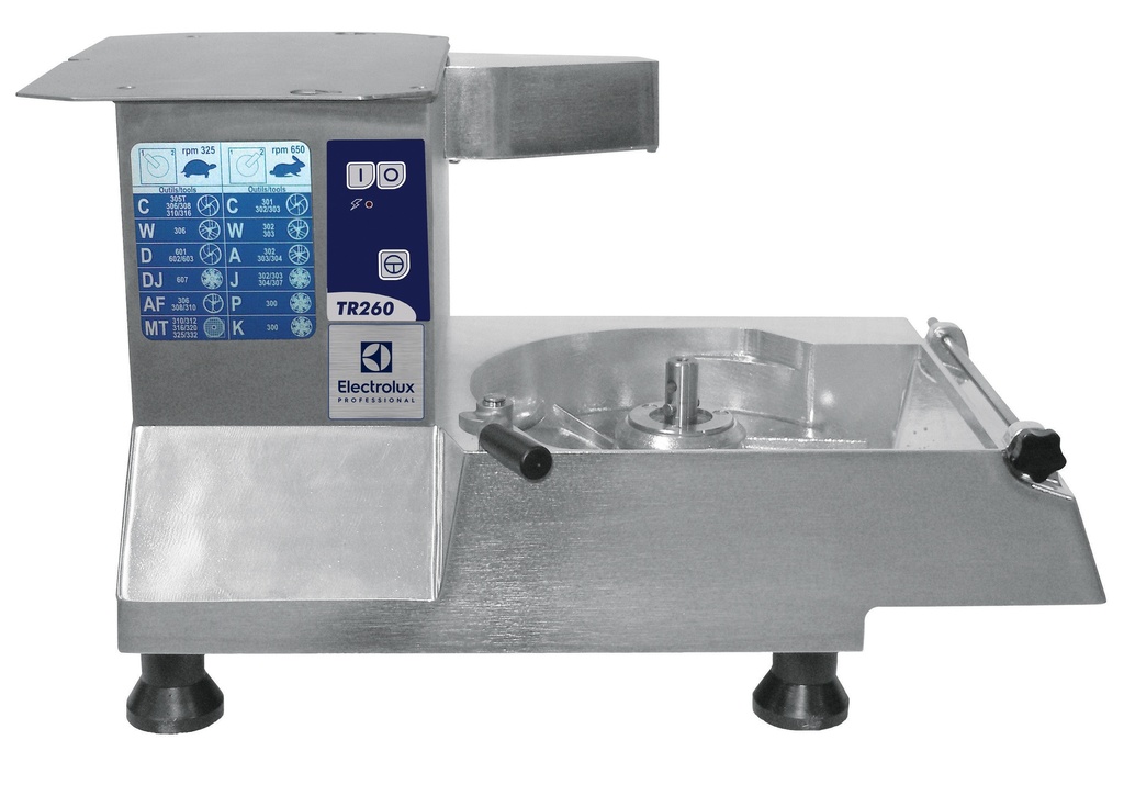 Kráječ zeleniny TR260, 1 rýchlosť, motorová jednotka