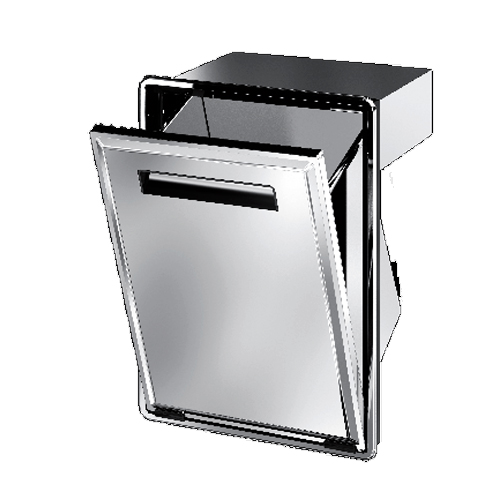 Kôš na odpadky výklopný vstavaný Ronda