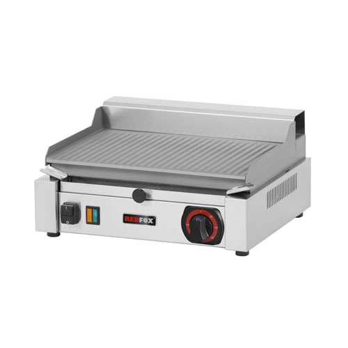 Platňa smažiaca el. ryhovaná