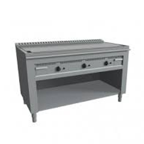 Platňa smažiaca, hladká, nerez, PL 1600/720