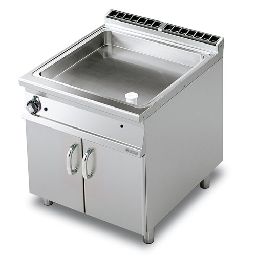 Panva smažiaca multifunkčná plyn. 40 l, 800/900