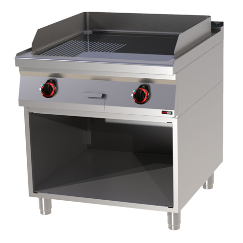 Platňa smažiaca el. kombin. chróm., 800/900