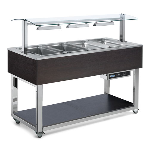 Vozík ohrevný 3xGN1/1