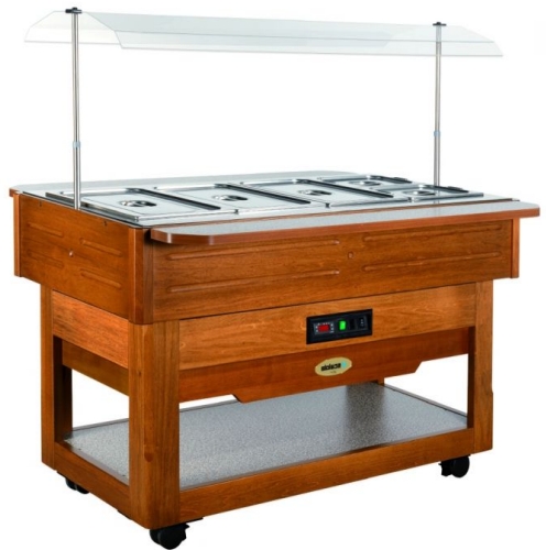 Vozík ohrevný 4xGN1/1