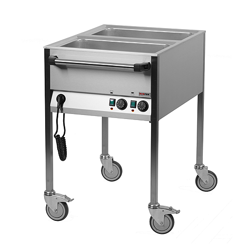 Vozík ohrevný, 2xGN1/1