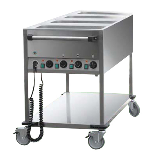 Vozík ohrevný, 4xGN1/1