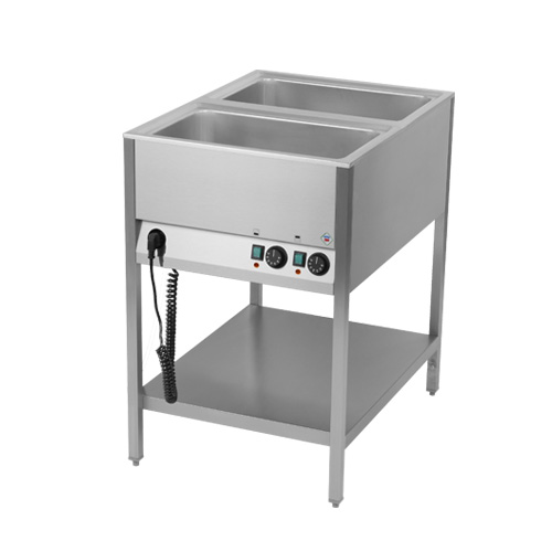 Pult ohrevný, 2 x GN 1/1