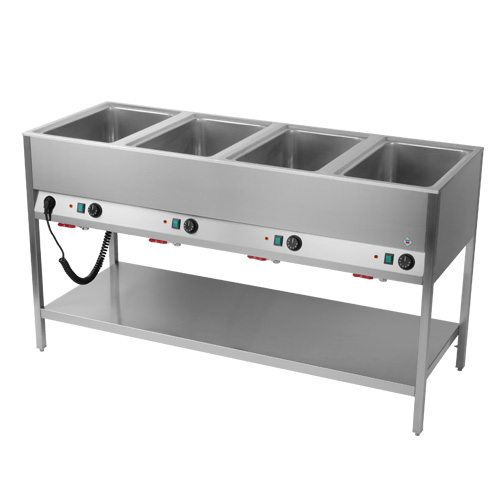 Pult ohrevný, 4xGN1/1