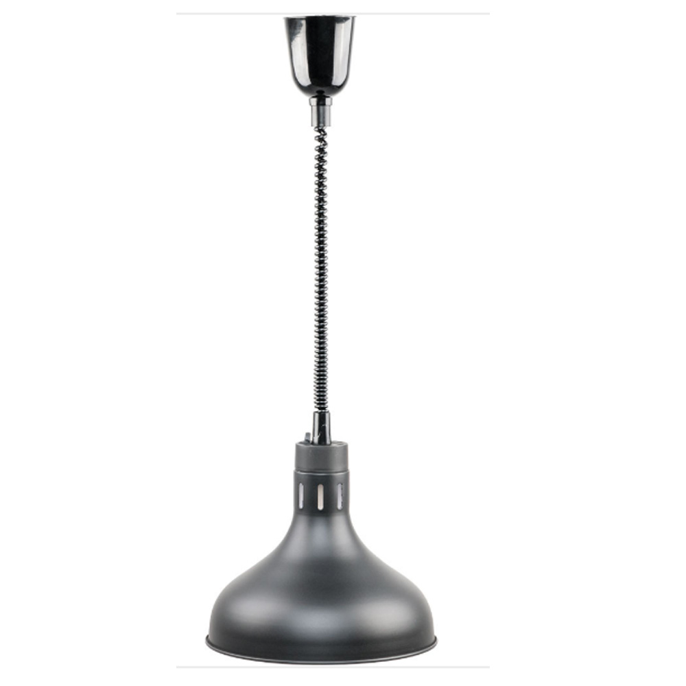 Ohrevná lampa čierna 290 mm