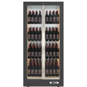Vinotéka Teca 540 l, fľaše vertikálne