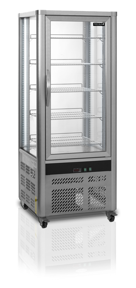 Chladiaca vitrína panoramatická, 468 l