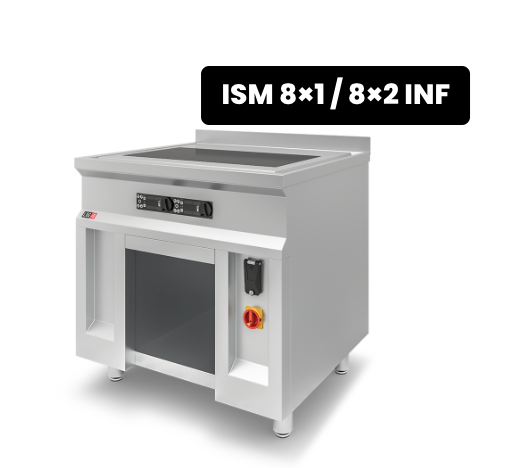 Indukčný sporák LOGiQ s 1 varnou platňou / 8 zón