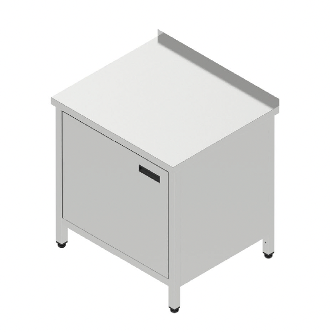 Pracovná skriňa s jednokrídlovými dverami