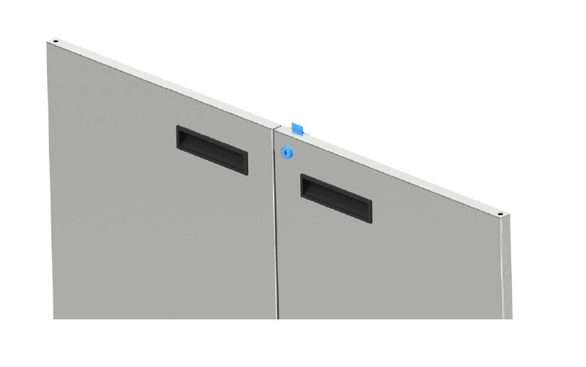 Zámok na krídlové dvere