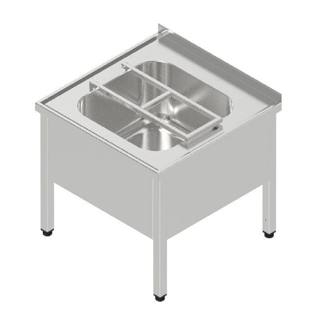 Výlevka s výklopným roštom