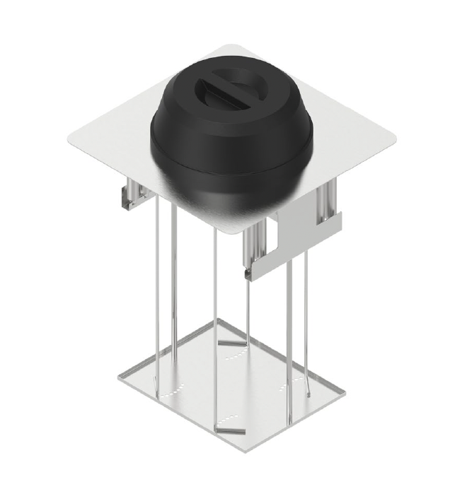 Vstavaný zásobník na taniere bez ohrevu