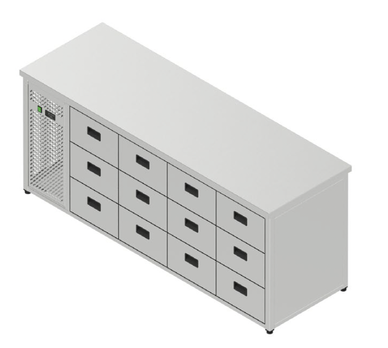 Chladiaci stôl pre GN - 12 zásuviek