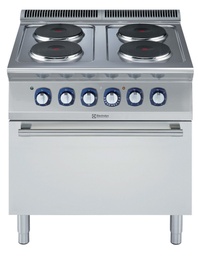 [371016] Sporák, EL, 4 x 2,6 kW, na elektrickej rúre, š. 800 mm