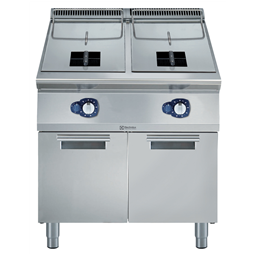 [391078] Fritéza, PL, 2 x 15 l, na podstavbe, š. 800 mm