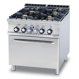 [CF4-98GE] Sporák kombinovaný, 4 x horák, 800/900