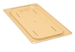 [30HPCU150] Hladké veko na gastronádobu 1/3, 17,6x32,5 cm, jantár