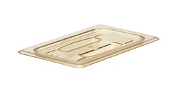 [40HPCH150] Veko s rukoväťou na gastronádobu H-PAN 1/4, 16,2x26,5 cm, jantár