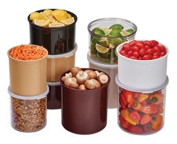 [CCP12152] Nádoba na potraviny okrúhla nepriehľadná 1,1 l s pokrievkou