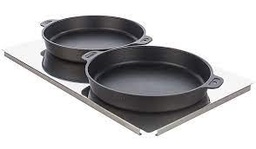 [60.73.287] Panvica na vyprážanie a pečenie, veľká sada, 2 kusy
