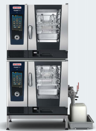 [60.75.411] Sada pre Combi-Duo so zabudovaným odtokom tuku pre inštaláciu na podstavec I 6-2/1 a 10-2/1