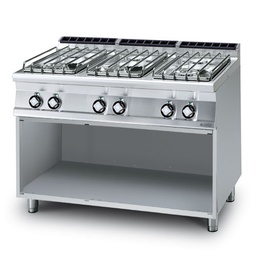 [PC-712GP] Sporák plynový - 6 horákov