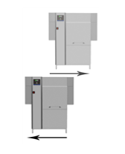 [534062] Tunelová košová umývačka, 150 koš/h, ESD, duálny oplach, EL, P>L/L>P