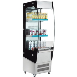 [RTS-180] Vitrína chladiaca prístenná nerezová 180 l