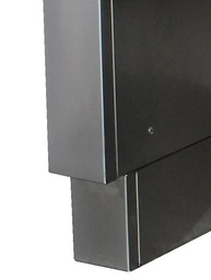 [912494] Nerezový sokel pre inštaláciu ku stene