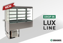 [8047233LUXHC] Chladiaca vitrína LUX s vaňou a s nočnou roletou