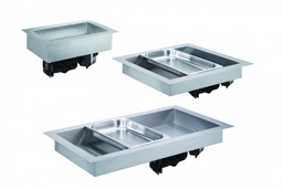 [CW 660] Studená a teplá vaňa 2 x GN1/1-100 mm