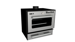 [HBR4] Gril na drevené uhlie HBR 4