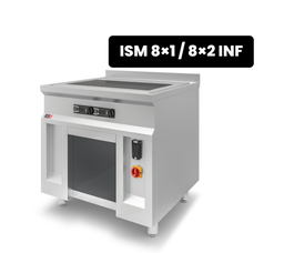 [ISM 8x2 INF] Indukčný sporák LOGiQ s 1 varnou platňou / 8 zón