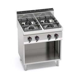 [G7F4M] Plynový sporák 4 horákový - s otvoreným podstavcom